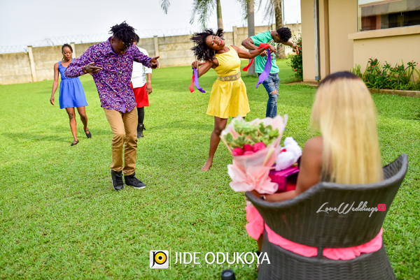 Nigerian Proposals Ejike and Mabel Flash Mob LoveBugs Proposals LoveweddingsNG 1