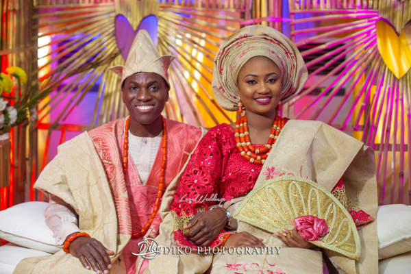 Nigerian Traditional Bride and Groom Adefunke & Adebola Diko Photography LoveweddingsNG 2