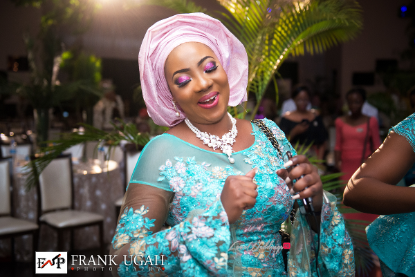 Nigerian Traditional Bride's sister Kunbi Oyelese Lanre Tomori LoveweddingsNG