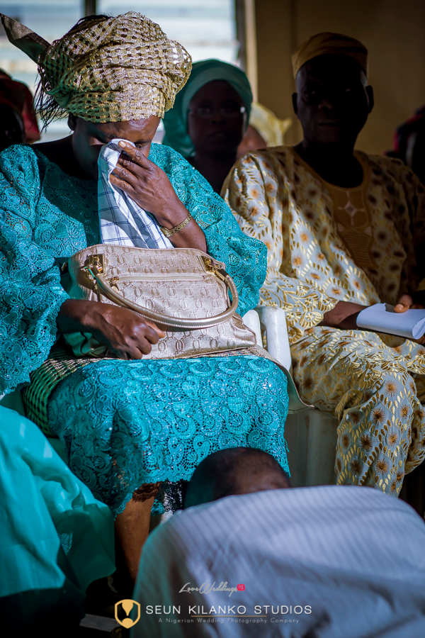 Nigerian Traditional Groom Dobale Mum Tears Seun and Tosin Seun Kilanko Studios LoveweddingsNG