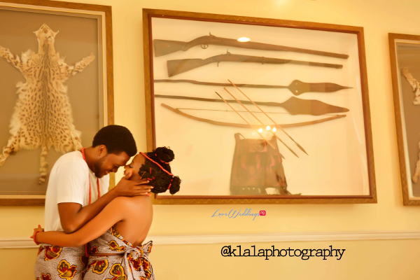Nigerian Traditional Inspired Pre Wedding Shoot Eduabasi & Kido Klala Photography LoveweddingsNG 1