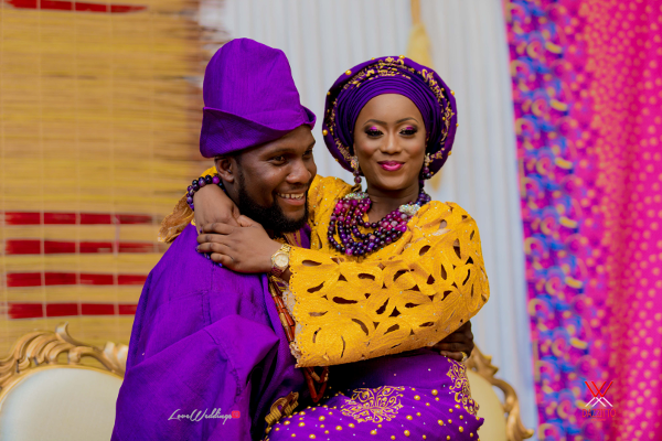 Nigerian Traditional Wedding in London Seun and Segun Bride and Groom LoveweddingsNG Dazzitto Photography