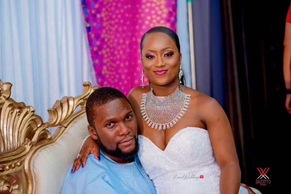 Nigerian Wedding in London Seun and Segun Bride and Groom LoveweddingsNG Dazzitto Photography 10