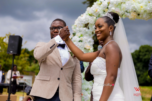 Nigerian Wedding in London Seun and Segun Bride and Groom LoveweddingsNG Dazzitto Photography 4