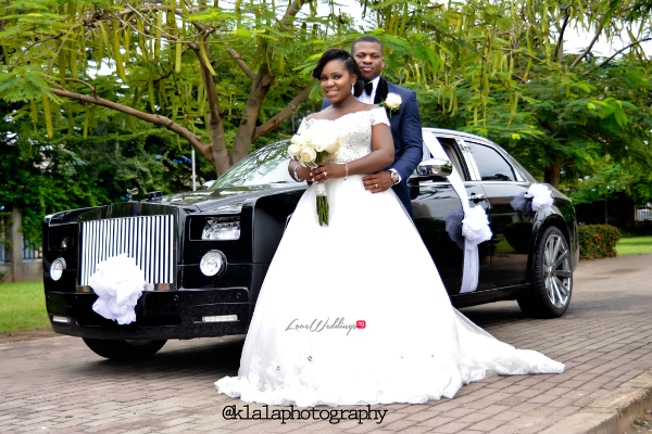Nigerian White Wedding - Bride and Groom Folake and Ifeoluwa Klala Photography LoveweddingsNG 2