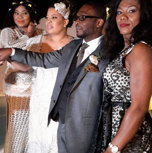 Monalisa Chinda Victor Tonye Coker White Wedding Greece LoveweddingsNG 2