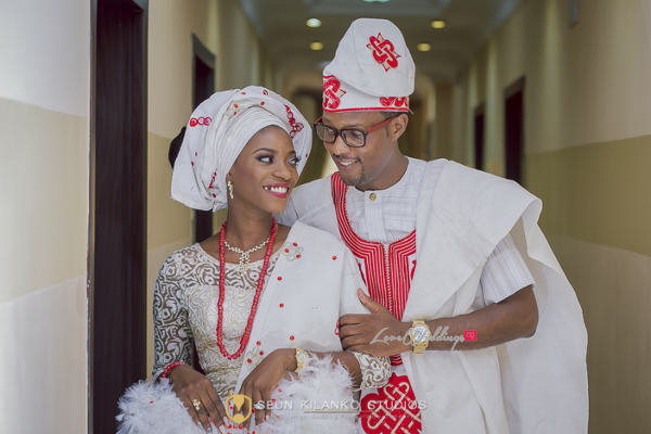 Nigerian Traditional Bride and Groom Lamide and Biodun Seun Kilanko Studios LoveweddingsNG 1