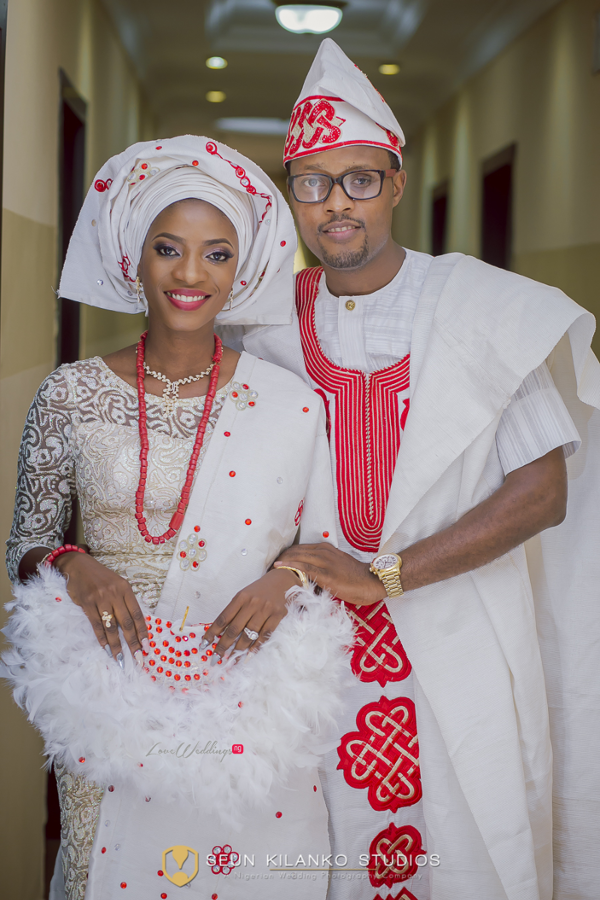 Nigerian Traditional Bride and Groom Lamide and Biodun Seun Kilanko Studios LoveweddingsNG