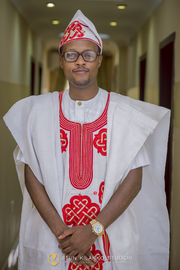 Nigerian Traditional Groom Lamide and Biodun Seun Kilanko Studios LoveweddingsNG