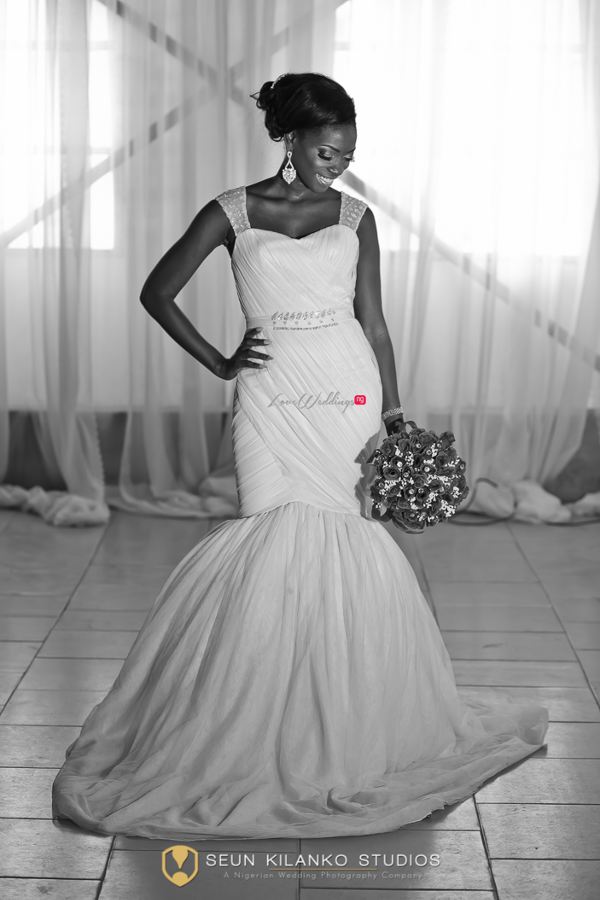 Nigerian White Wedding Bride Lamide and Biodun Seun Kilanko Studios LoveweddingsNG