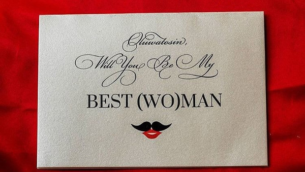 Will you be my Best (Wo)Man? | The Female Best Man / Groomslady