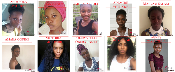 Black Opal Nigeria Beauty Campaign 2016: Meet the top 10