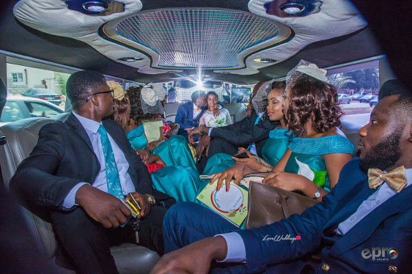 nigerian-couple-and-bridal-train-in-a-limousine-nkem-and-lanre-events-pro-loveweddingsng-2