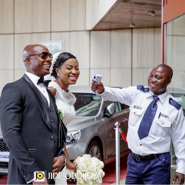 Nigerian Funny Wedding Picture Ebola Jide Odukoya Studios LoveWeddingsNG