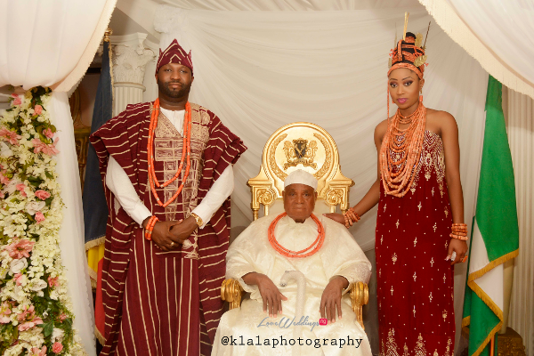 Ewemade Igbinedion & Ganiu Kuteyi’s Royal Traditional Wedding