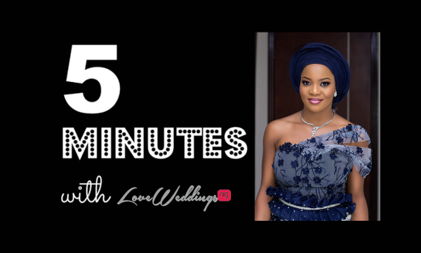 5 Minutes with Moyosore | Bidazeld Events