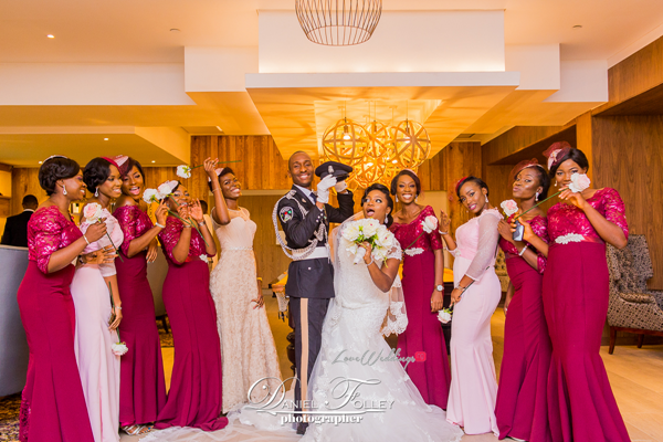 nigerian-police-wedding-ify-and-chisom-couple-and-bridesmaids-the-event-girl-ng-loveweddingsng