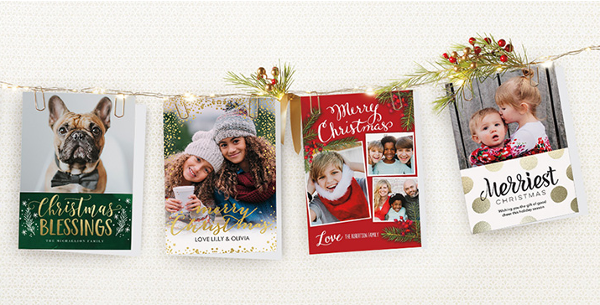 Stand out this Christmas with personalised cards from Snapfish