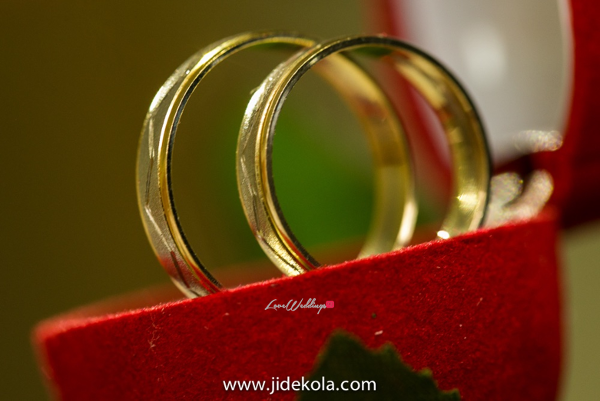 Nigerian Wedding - Prince Kasali and Olori Abisoye Wedding Rings LoveWeddingsNG