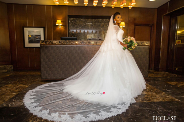 Nigerian Bride in Gown Toyosi and Wole WED Dream Wedding From Paris With Love 17 LoveWeddingsNG