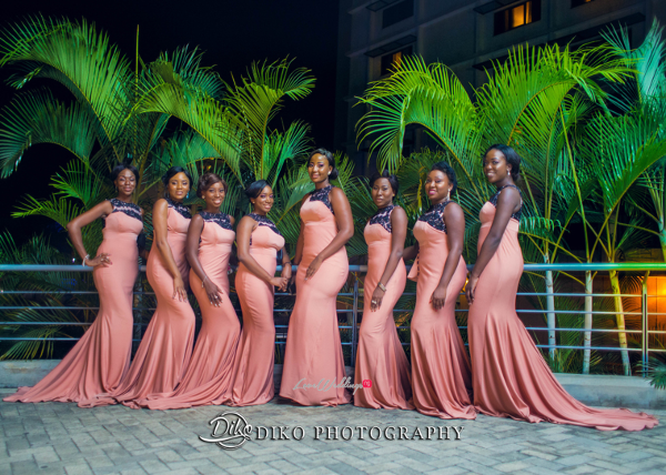 Nigerian Bridesmaids Toyosi Ilupeju and Wole Makinwa WED Dream Wedding Details Diko Photography LoveWeddingsNG 2