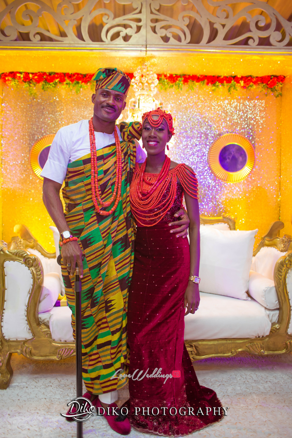 Nigerian Traditional Bride and Groom Tosin and Alhassan Diko Photography LoveWeddingsNG 2