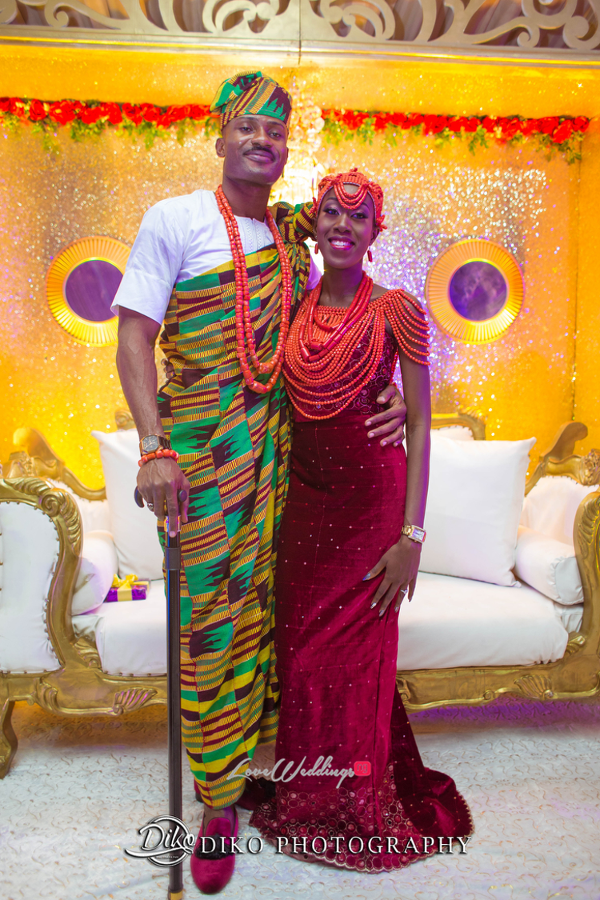 Nigerian Traditional Bride and Groom Tosin and Alhassan Diko Photography LoveWeddingsNG 3