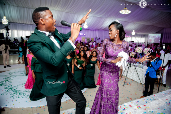 Nigerian bride and Wedding MC Tosin and Hassan Herald Studeos LoveWeddingsNG