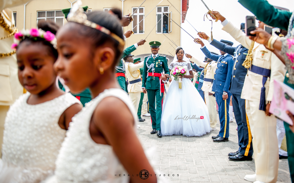 Nigerian military wedding Tosin and Hassan Herald Studeos LoveWeddingsNG 1