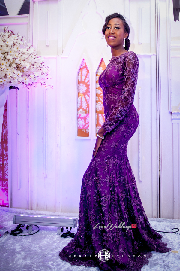 Nigerian reception dress Tosin and Hassan Herald Studeos LoveWeddingsNG 2