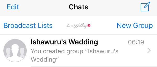 WhatsApp Wedding Group Etiquette LoveWeddingsNG