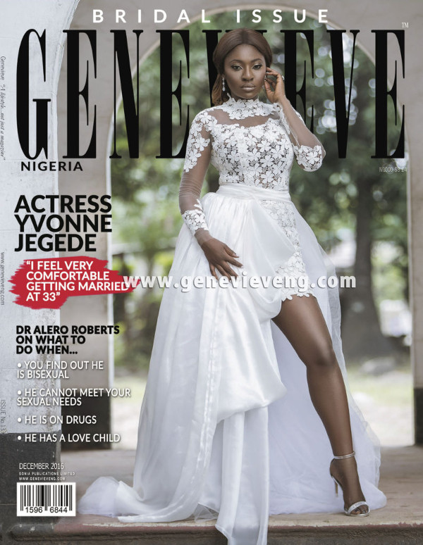 Yvonne Jegede Genevieve bridal magazine December 2016 LoveWeddingsNG