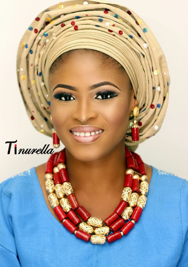 Nigerian Traditional Bridal Makeup Tinurella LoveWeddingsNG 4