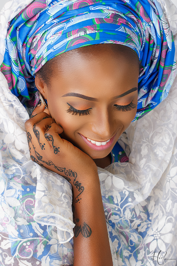 Nigerian Traditional Bridal Makeup Tinurella LoveWeddingsNG 9