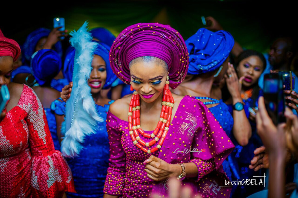 Nigerian Traditional Bride Adetola Adeleke and Olapemi Awolola LoveWeddingsNG 1