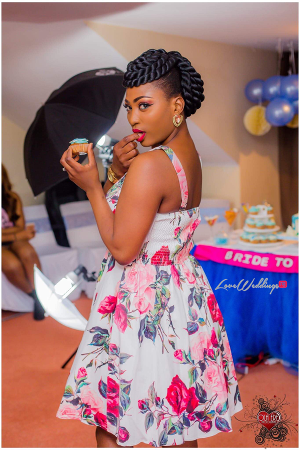 Adiat s Bridal Shower was all shades of denim LoveweddingsNG