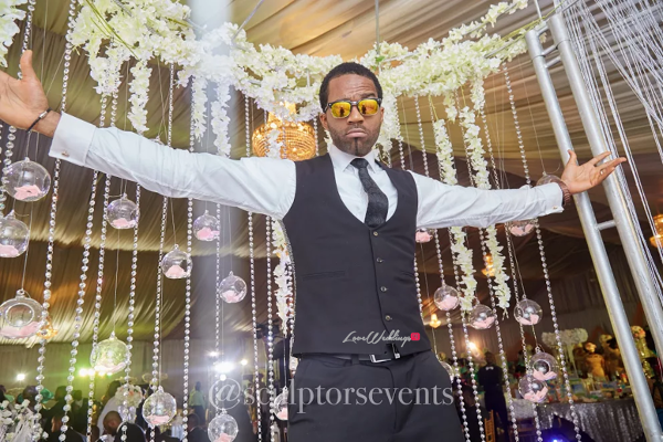 Nigerian Groom Seno and Patrick Turn Up Sculptors Events LoveWeddingsNG