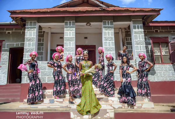 Nigerian Traditional Brides and Aso Ebi Ladies Lemmy Vedutti Photography LoveWeddingsNG