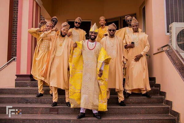 Nigerian Traditional Groom and Groomsmen FFX Photography LoveWeddingsNG