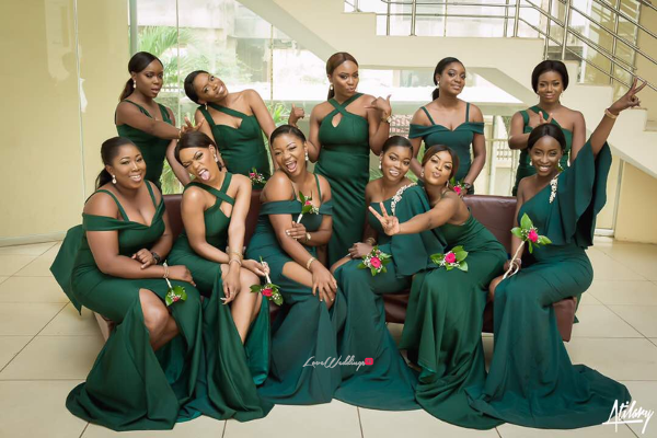 Nigerian traditional best sale bridesmaid dresses