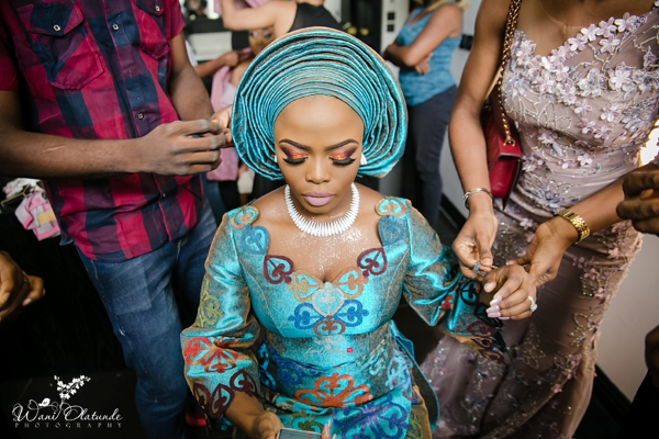 Nigerian Traditional Bride Prep Wani Olatunde Photography LoveWeddingsNG