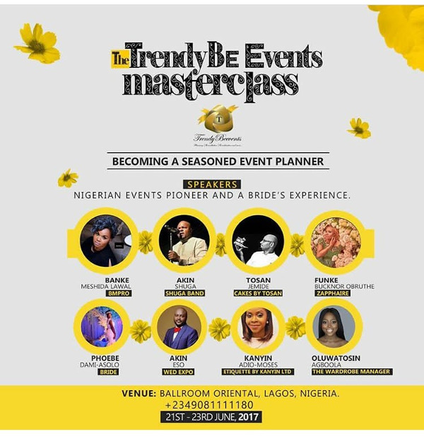 Photos from the TrendyBE Events Masterclass 2017 LoveweddingsNG