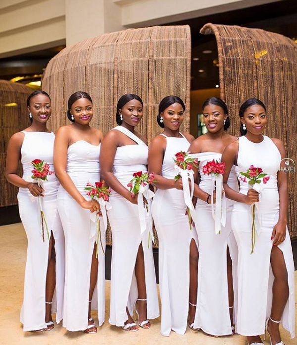 Traditional nigerian best sale bridesmaid dresses