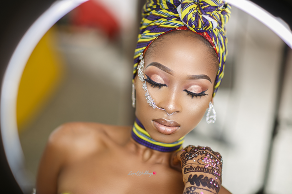 Nigerian Bridal Makeup Inspiration | EdMirage Photography