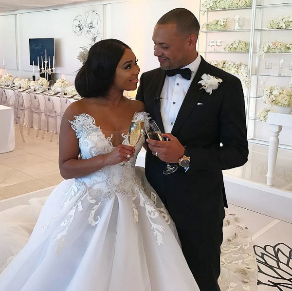 Minnie dlamini wedding dress hotsell