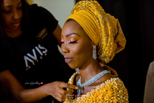 The Inspiration behind Ms Makor’s Gold & Diamond Traditional Bridal Looks | Lavish Bridal