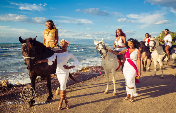 Cynthia’s Greek Goddess Themed Bridal Shower in Corfu | #ICYN2017