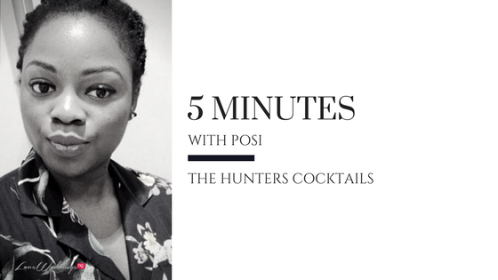 5 Minutes with Posi | The Hunters Cocktails