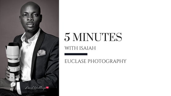 Isaiah Ogun ditched his bank job to become a wedding photographer