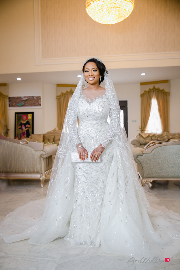 Inside Fatima Ganduje Abolaji Ajimobi s Amazing White Wedding